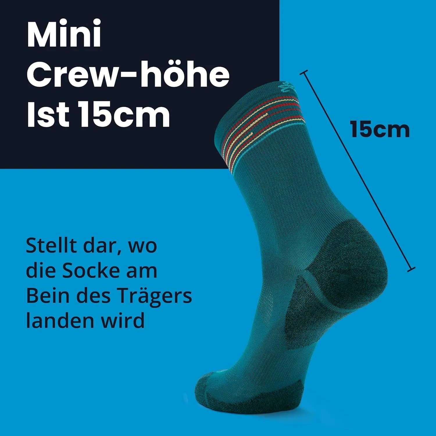 Balega Men's Mini Crew Athletic Running Socks