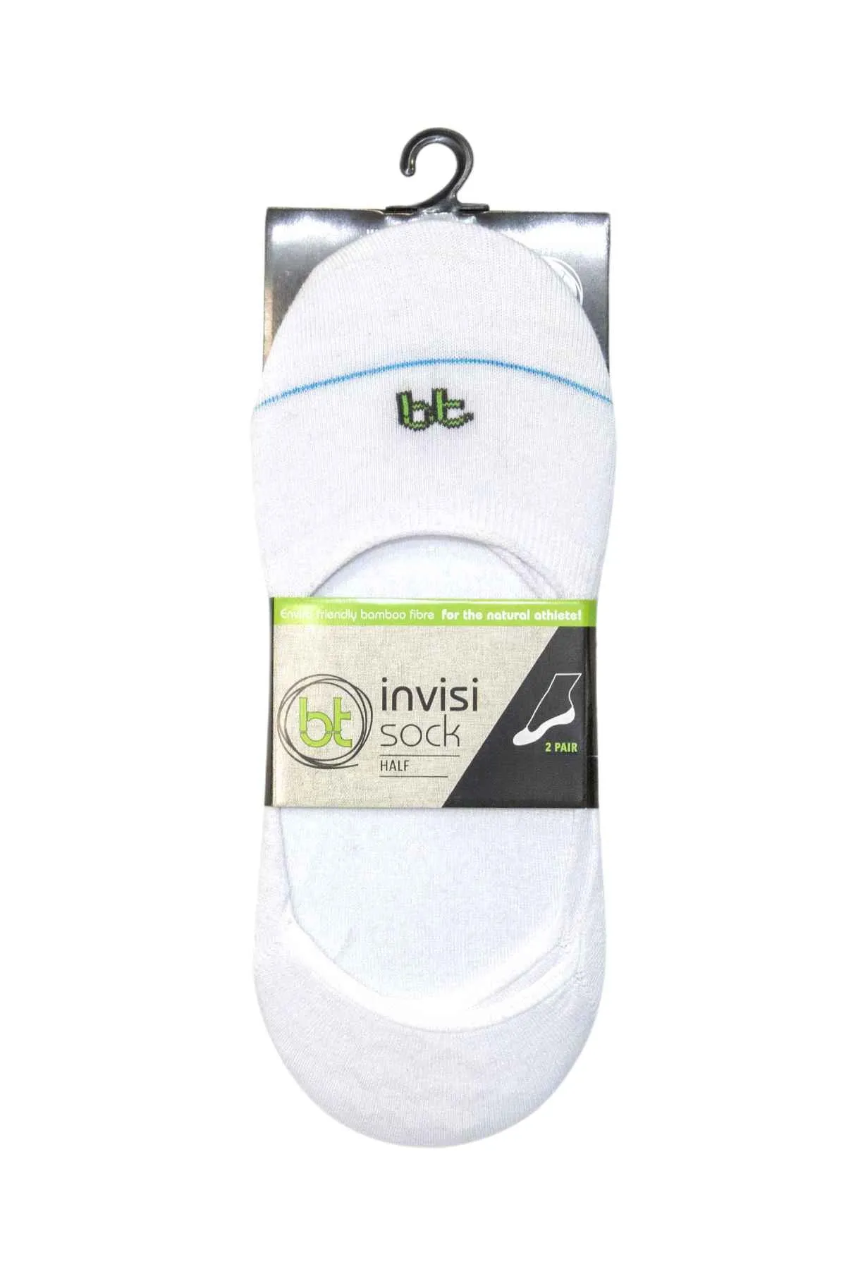 Bamboo Invisi 2 Pack Sock