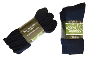 BAMBOO TEXTILES BAMBOO SOCKS 3 PK