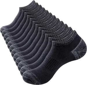 Bamboo Viscose Ankle Socks For Men, Breathable Anti-Odor Casual Everyday Athletic Low Cut Socks