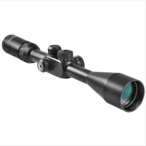 Barska Glass-Etched Illuminated Mil-Dot Reticle Rifle Scope with First Focal Plane