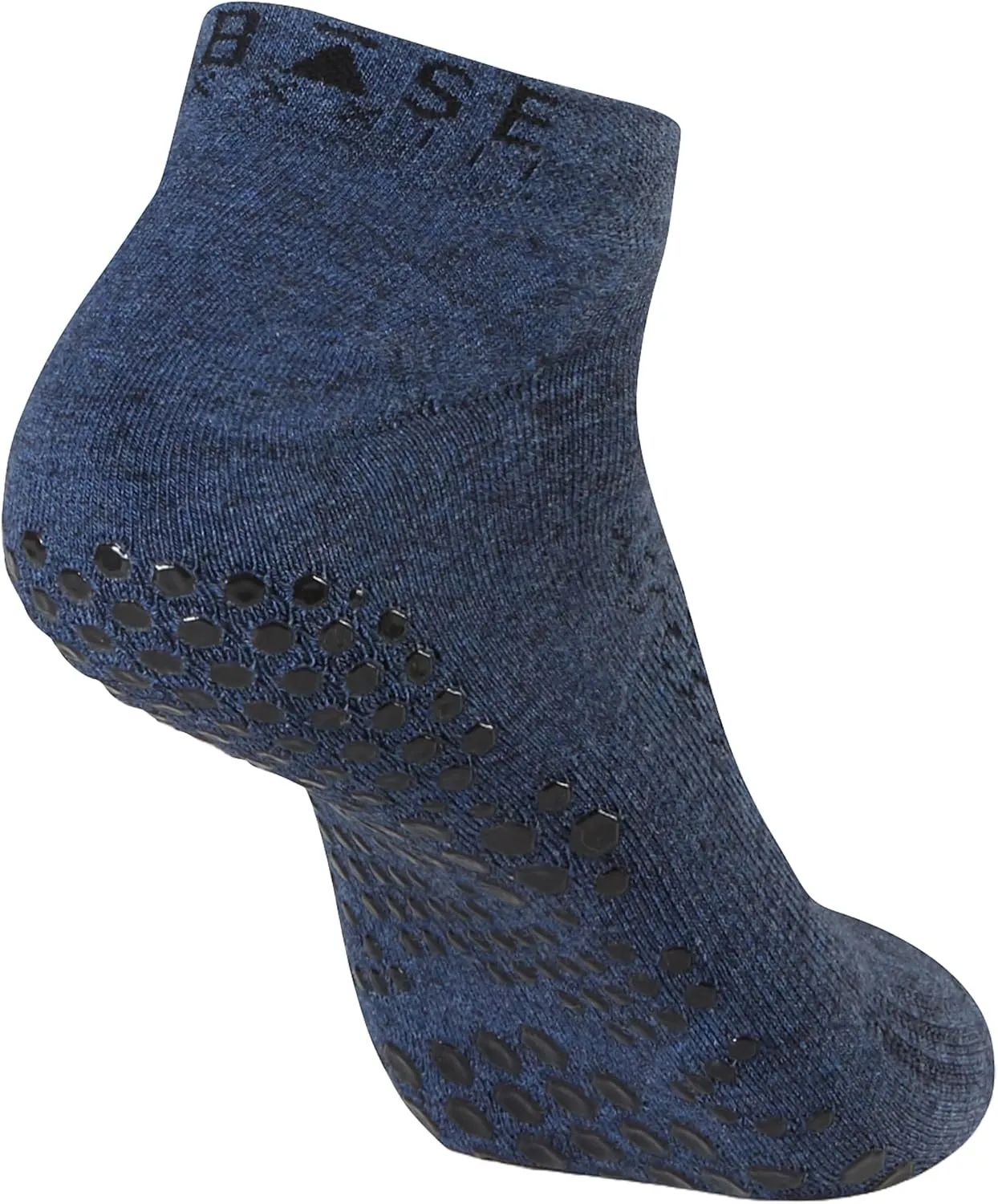 Base 33 Low Rise Grip Socks for Pilates, Barre, Martial Arts, Non-Slip Yoga Socks for Women and Men