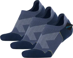 BRISIRA Bamboo Viscose Coolmax Mens No Show Socks Cushioned Moisture Wicking Anti Blister Athletic Low Cut Socks
