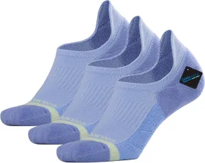 BRISIRA Bamboo Viscose Coolmax Running Golf No Show Socks Women Compression Moisture Wicking Performance Low Cut Tab Athletic