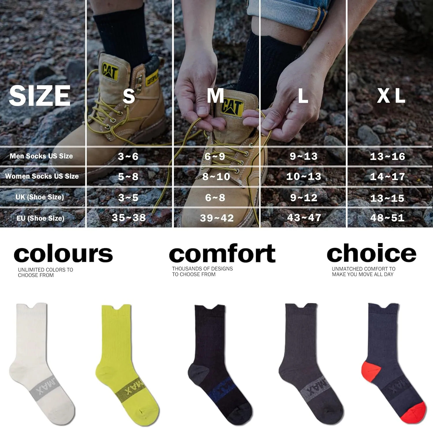 BRISIRA Coolmax Bamboo Viscose Compression Anti Blister Hiking Socks Crew Mid Calf Moisture Wicking Anti Odor Tennis Cushion