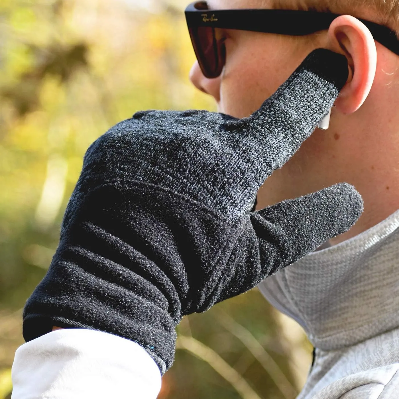 C9 Champion Men's Fleece Glove, Touch Screen Friendly With Thinsulate