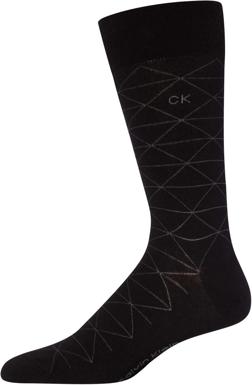 Calvin Klein Men's Dress Crew Socks - 3 Pack Soft Athletic Performance Crew Socks for Men - Casual Long Mens Sport socks