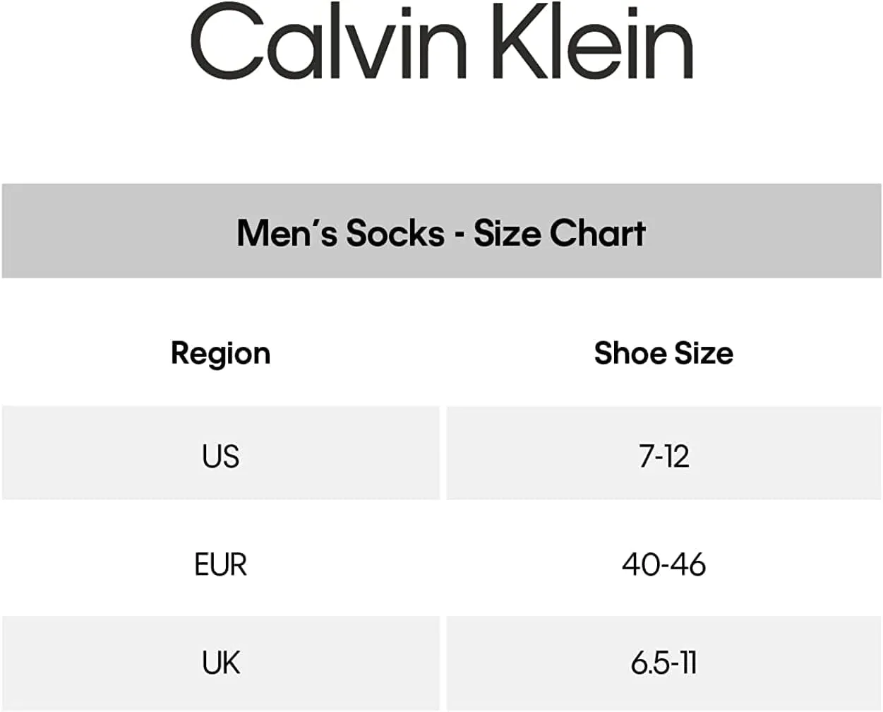 Calvin Klein Men's Dress Crew Socks - 3 Pack Soft Athletic Performance Crew Socks for Men - Casual Long Mens Sport socks