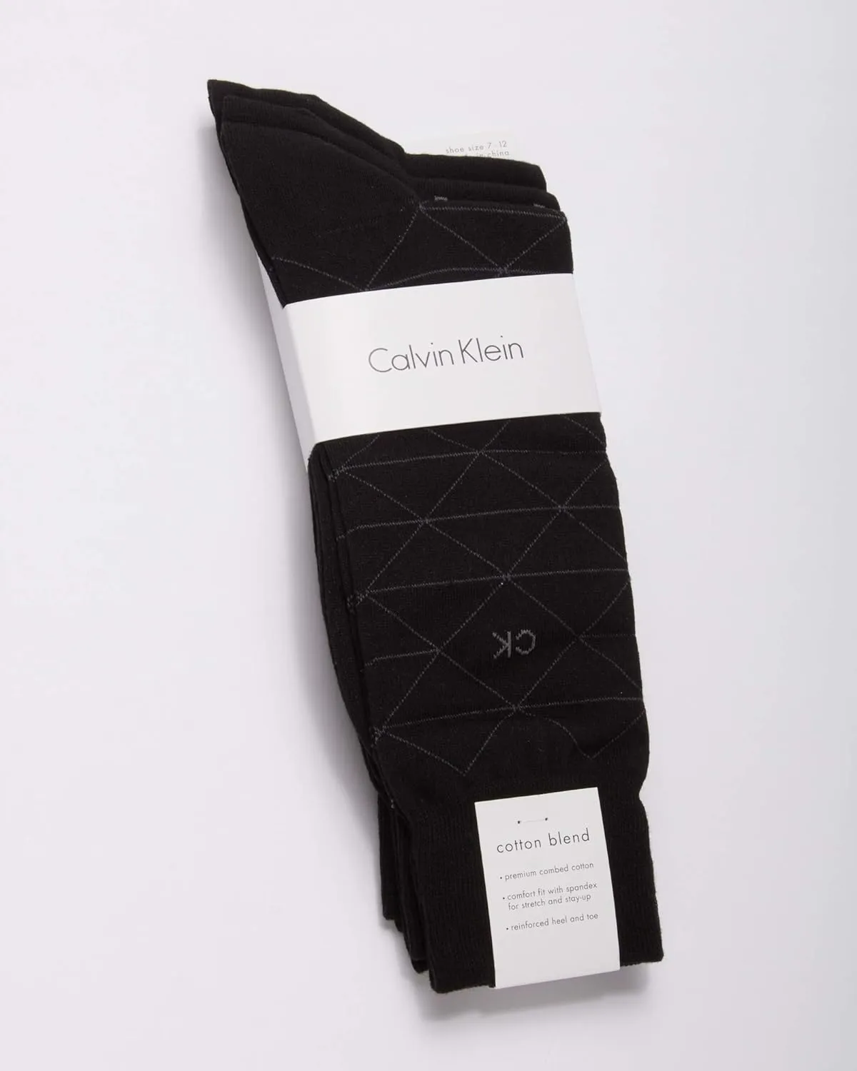 Calvin Klein Men's Dress Crew Socks - 3 Pack Soft Athletic Performance Crew Socks for Men - Casual Long Mens Sport socks