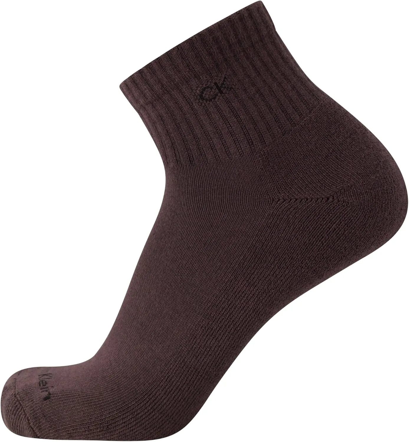 Calvin Klein Men's Quarter Socks - 12 Pack Athletic Performance Cushioned Comfort Ankle Socks for Men (Sizes: 7-12)