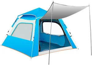 Camping, Light Quantity Backpacking Tent Double Layer Water Beach Canopy Tent, Beach Tent Solar shelter 5-8 People Tent for Outdoor Hiking Camping Mountaineering Trip