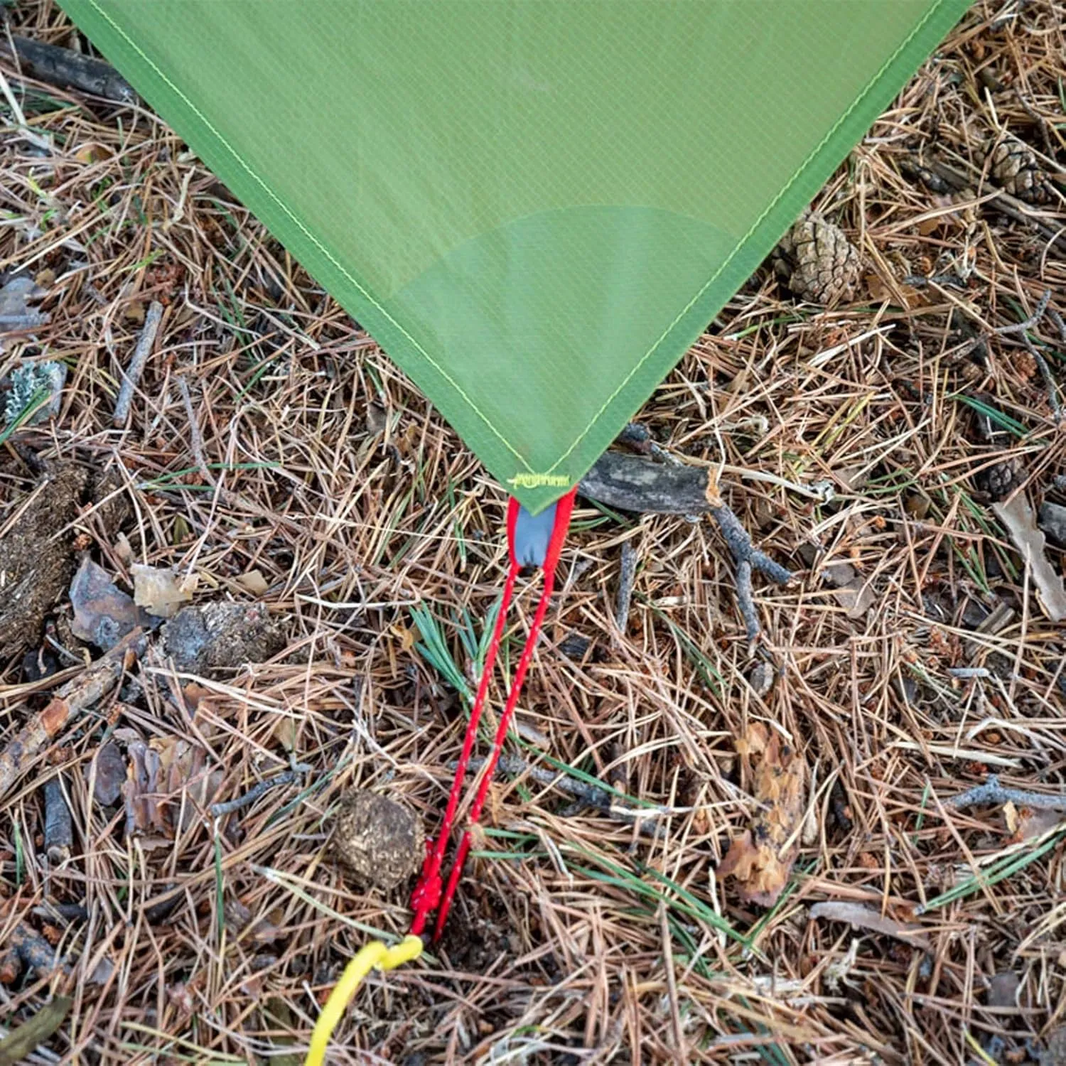 Camping Tarp, Ultralight Tarp Lightweight Sun Shelter Camping Mat Tent Footprint 15d Nylon Silicone 160g (Color : Khaki 210x150cm)