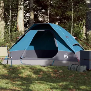 Camping Tent Dome 2-Person Blue Waterproof3,15KG