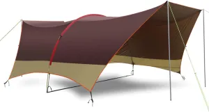 Canopy Tent Outdoor Sun Protection Against Rainstorm Thick Family Picnic Beach Awning Camping Barbecue Pergola b (D)