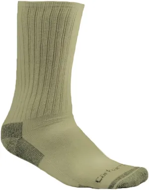 Carhartt Men's Standard AllSeason Cotton Crew Work Socks 3 Pair Pack