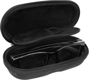 Carrying Case for Meta Ray-Ban & Bose Frames Smart Glasses, Hard Shell Non-Charging Travel Box, Protective Storage Case with Cable Pocket (Black)