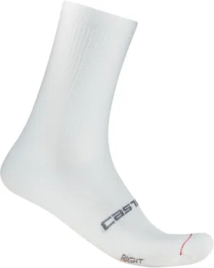 CASTELLI Men’s Espresso 18 Sock, Moisture Wicking Performance Cycling Apparel Sock for Road & Gravel Biking