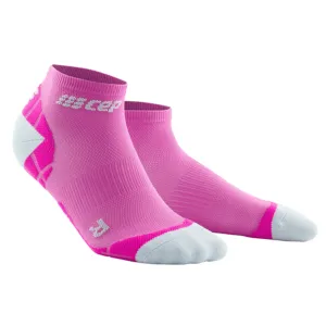 CEP Compression Ultralight Short Women's Compression Socks (Pink/Light Grey)