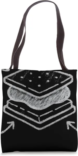 Chalk S'mores Diagram Tote Bag