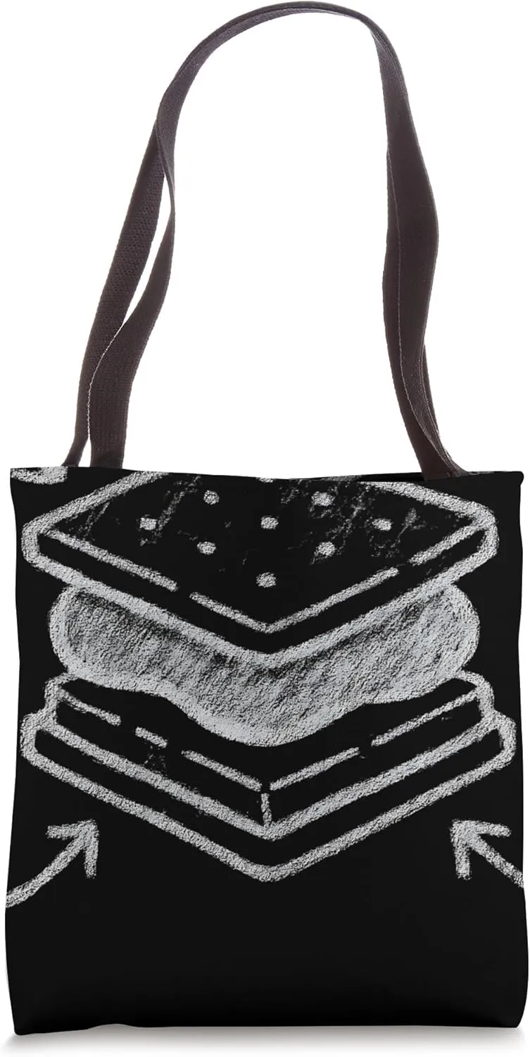 Chalk S'mores Diagram Tote Bag