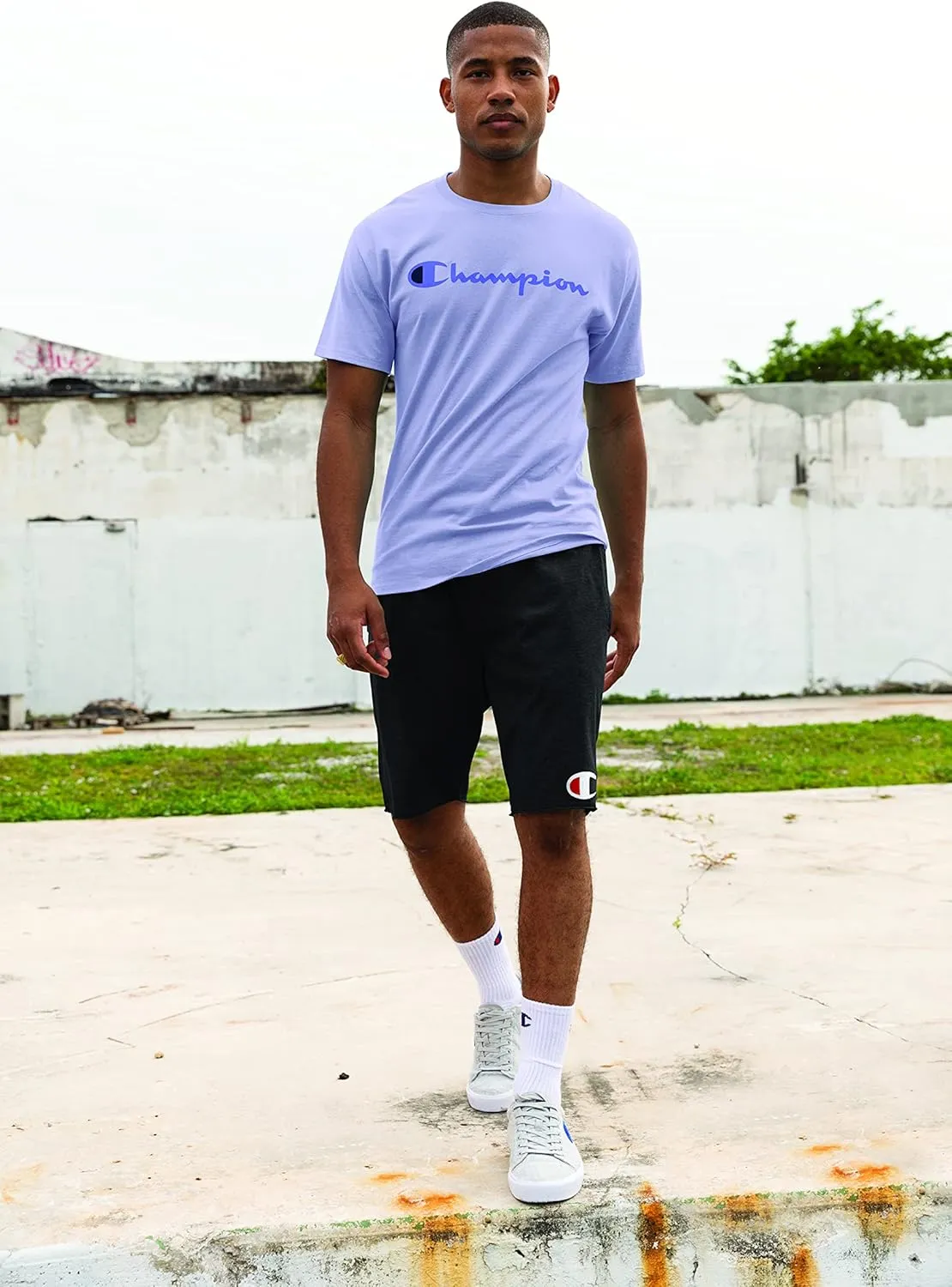 Champion Men's Double Dry Moisture Wicking Crew Socks; 6, 8, 12 Packs Available