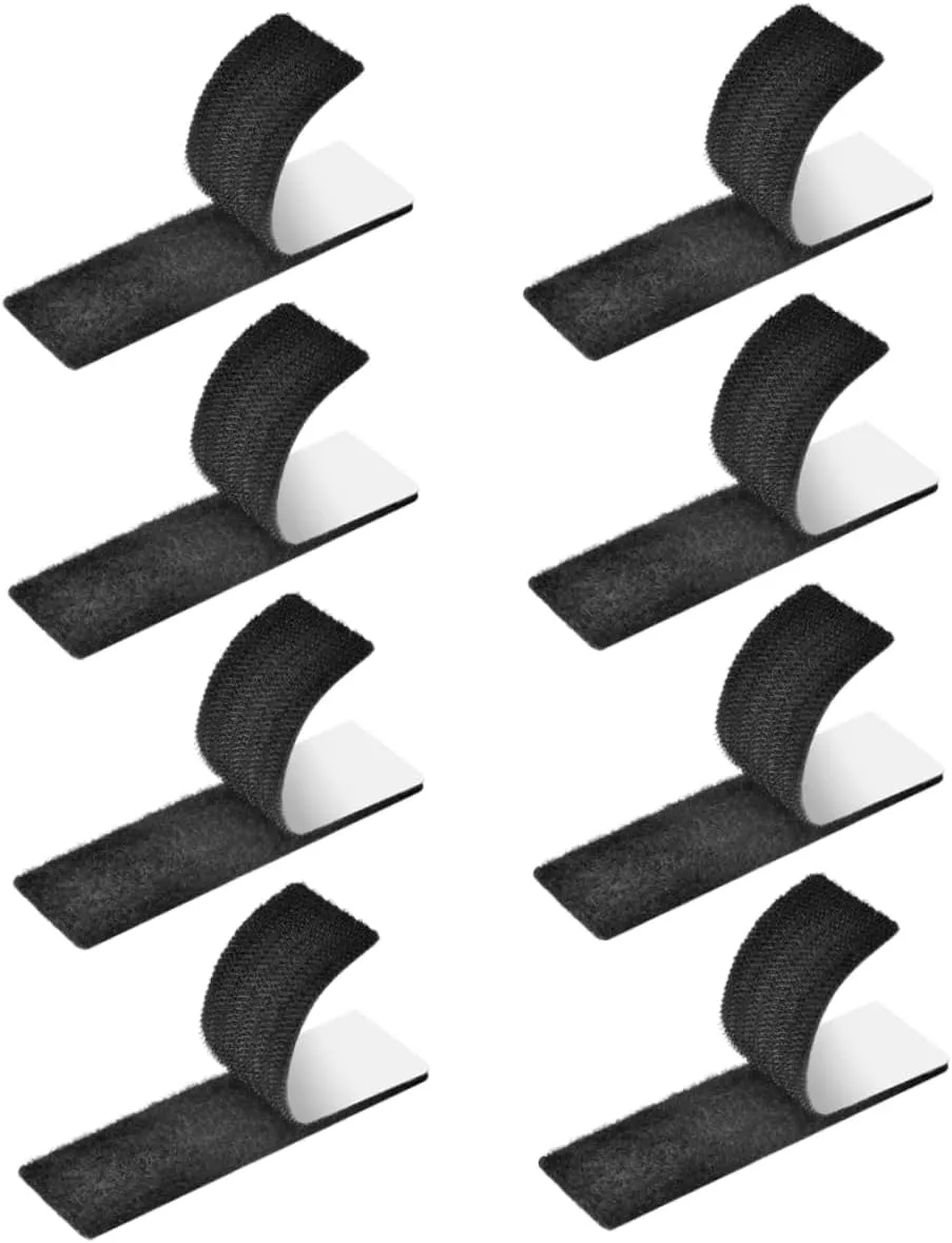 Ciieeo 4sets 8pcs Strong Adhesive Tape for Sofa Cushion Bed Sheets and Rugs Double Sided Adhesive Pads for Home Office and Workshop Use 8pcs*4