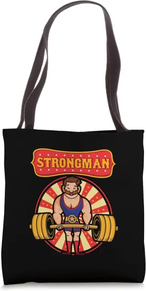 Circus Artist Showman Circus Staff Gym Weights Tote Bag