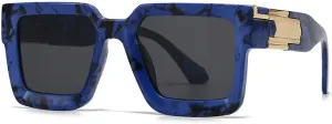 Classic Big Concave Frame Sunglasses Women for Men Luxury Vintage Punk Sunglasses Popular Eyeglasses Uv400