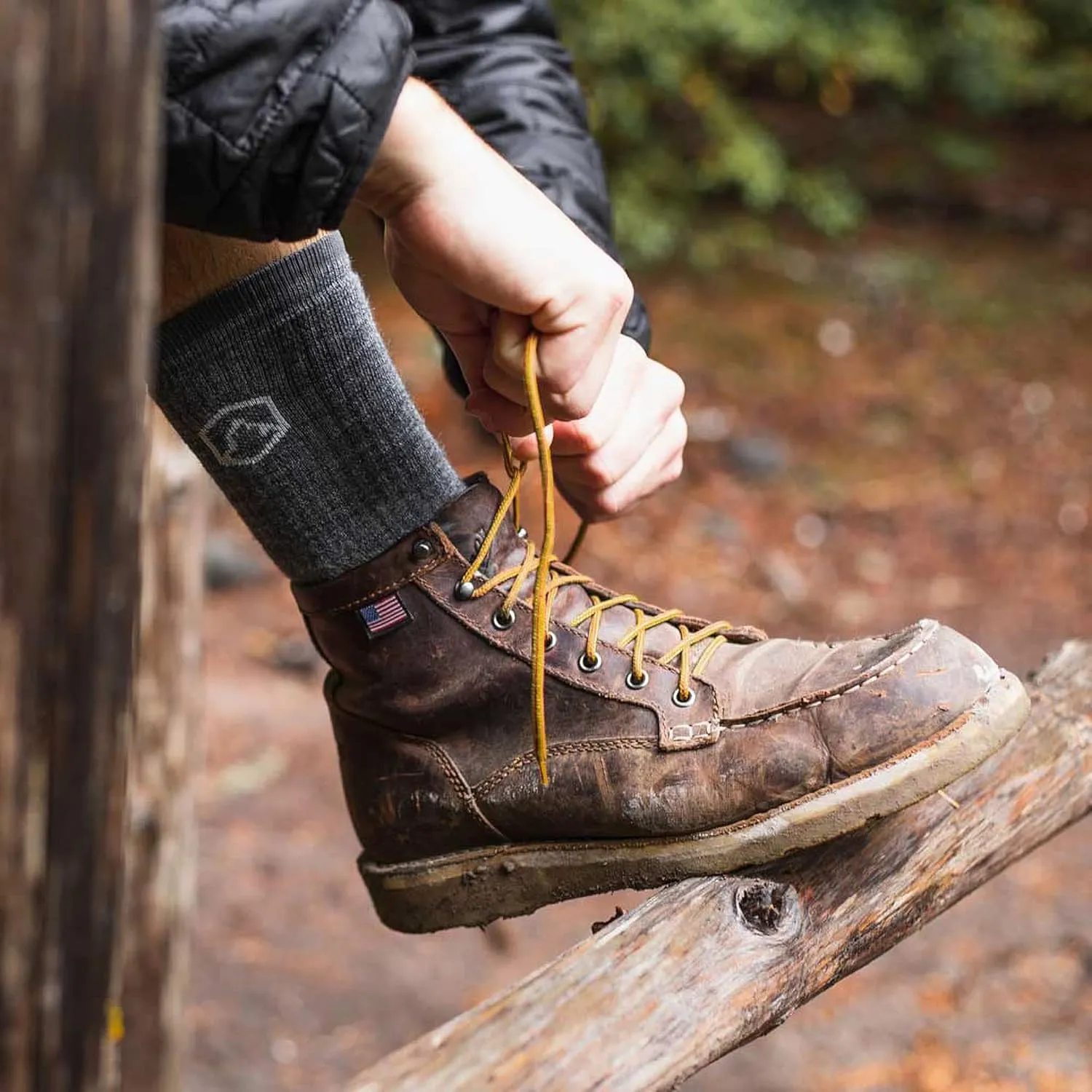 CloudLine Men’s and Women’s Merino Wool Hiking Socks - Cushioned, Warm, Anti-Blister, Moisture Wicking, Made in USA - 3 Pairs