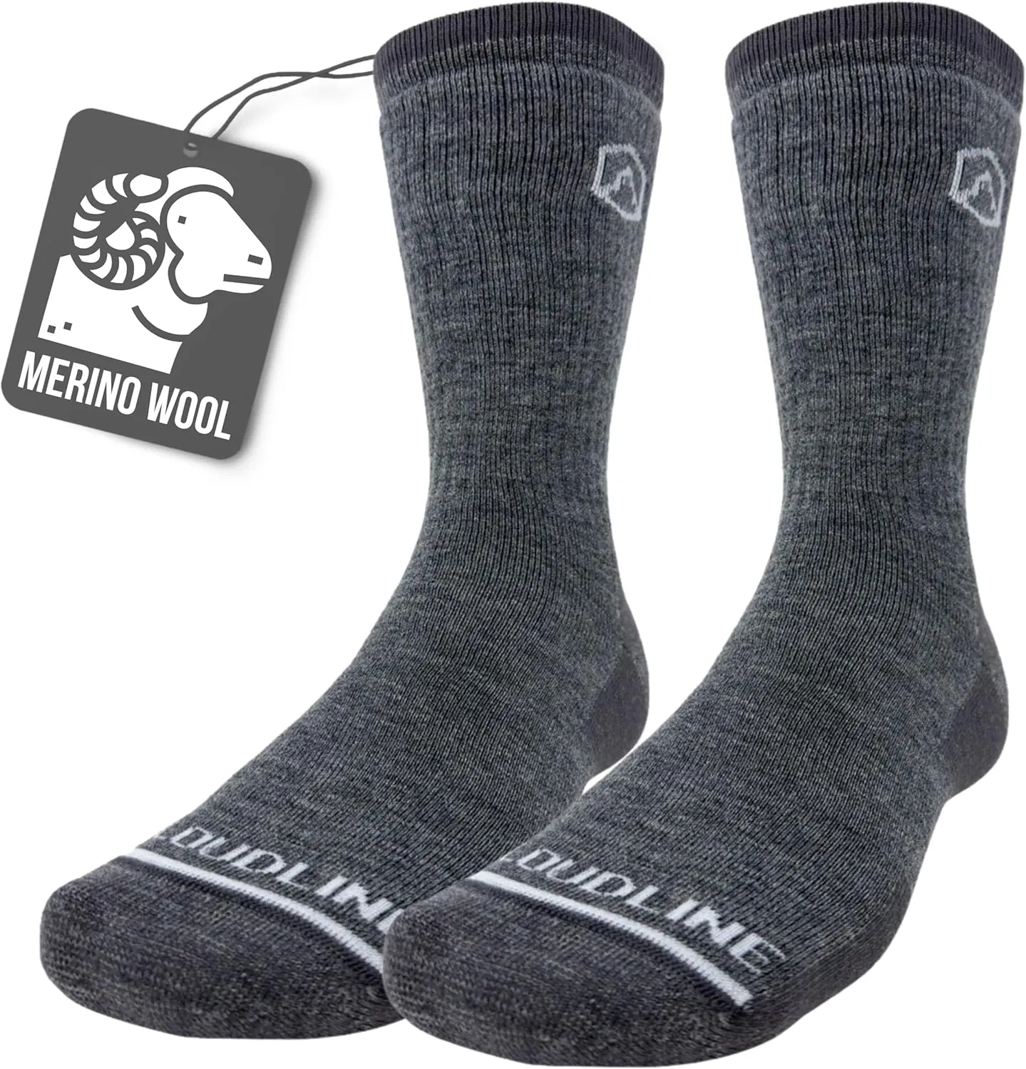 CloudLine Merino Wool Hiking Socks for Men and Women- Ultralight, Thin, Anti-Blister, Moisture Wicking Socks, USA Made 1 Pair