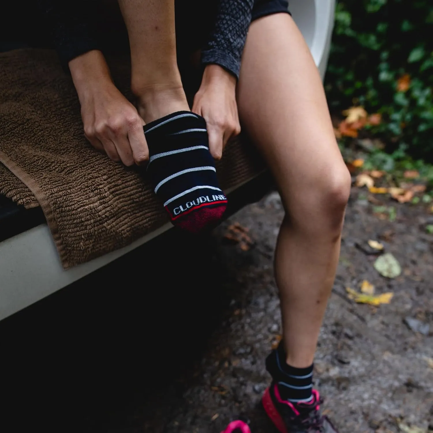 CloudLine - Merino Wool Socks for Men and Women, Wool Running Socks - Thin, Breathable, Anti Blister, Moisture Wicking Socks