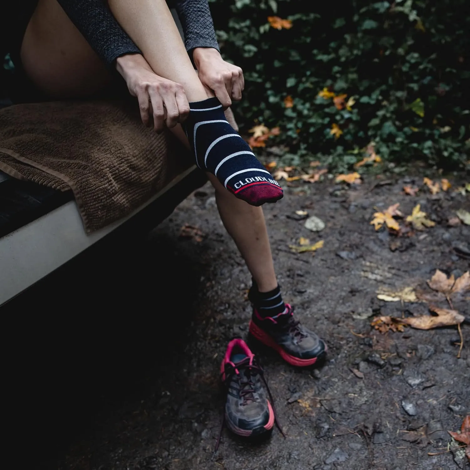 CloudLine - Merino Wool Socks for Men and Women, Wool Running Socks - Thin, Breathable, Anti Blister, Moisture Wicking Socks