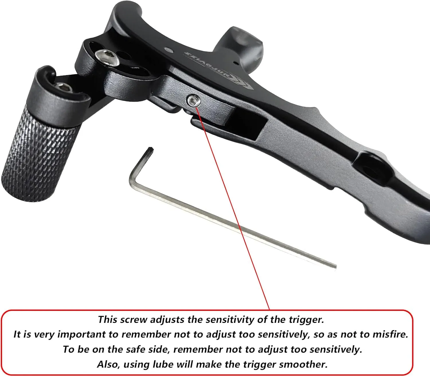 Compound Bow Aid Releaser and D Loop Rope，Adjustable Can Rotate 360° Thumb Release Bow Aluminum Alloy Aids，Archery Release Aids