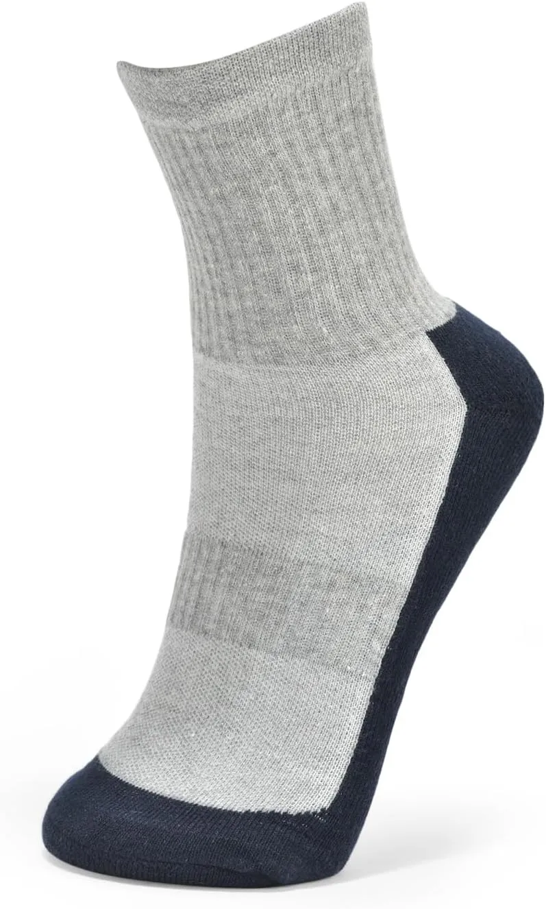 Cotton Anti-Blister Low Cut Cushioned Breathable Running Athletic High Tab Running Socks for Men