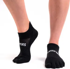 Creepers Blister Busting Merino Toe Socks, No Show Ankle Socks, Unisex sizing for Men and Women