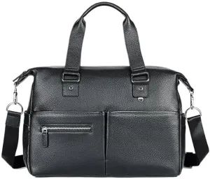 CSCDD First Layer Cowhide Travel Bag Storage Bag Portable Travel Duffel Bag