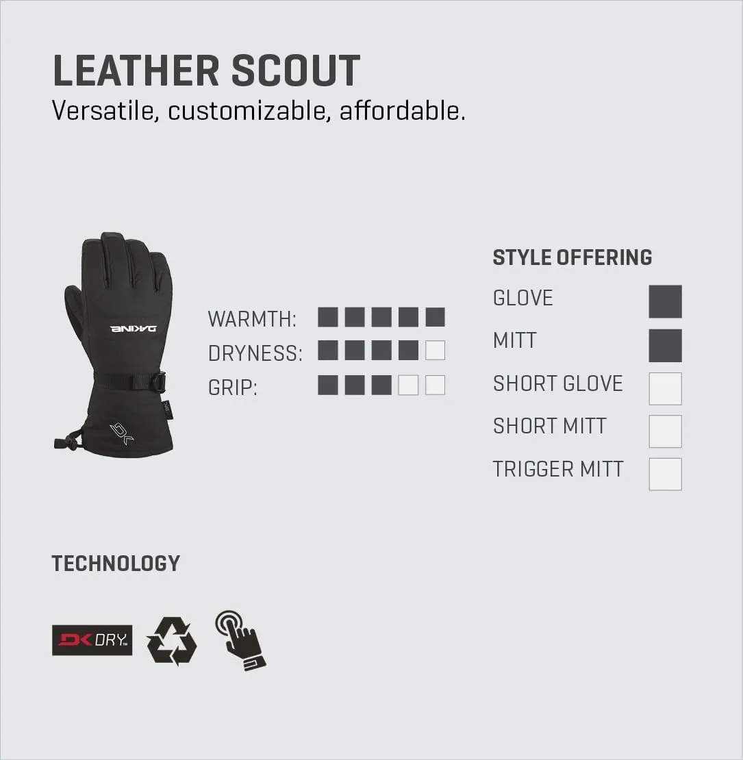 Dakine Leather Scout Mitt - Men's