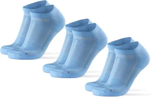 DANISH ENDURANCE Ankle Running Socks for Long Distances, Cushioned, Anti-Blister, Moisture Wicking, Men & Women, 3 & 5 Pack