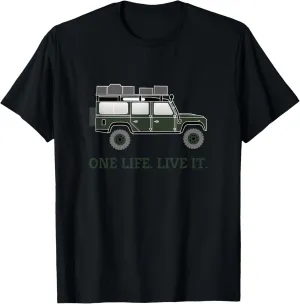 Defender Roof Tent Offroad 4x4 Travel Vehicle T-Shirt