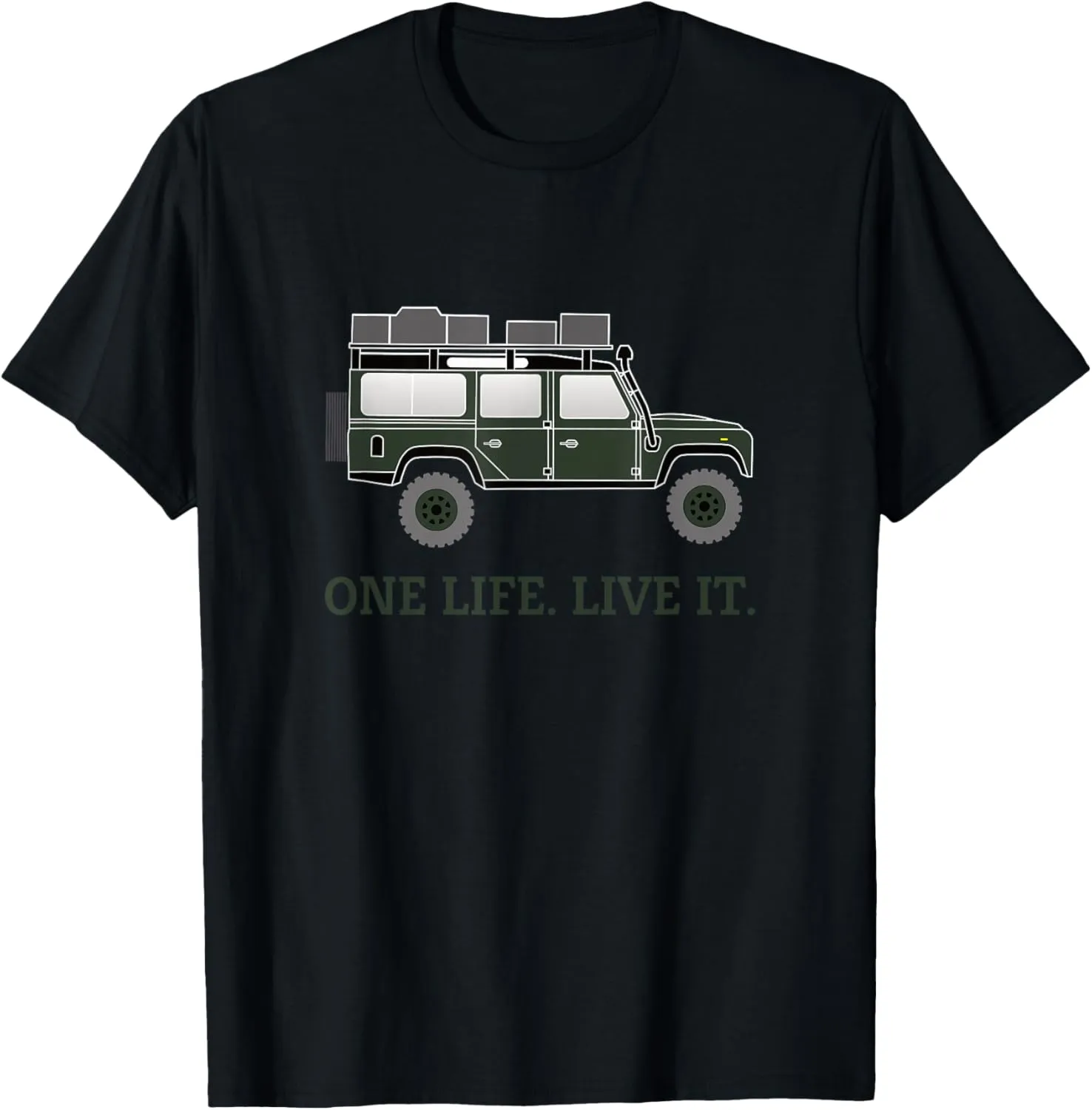 Defender Roof Tent Offroad 4x4 Travel Vehicle T-Shirt