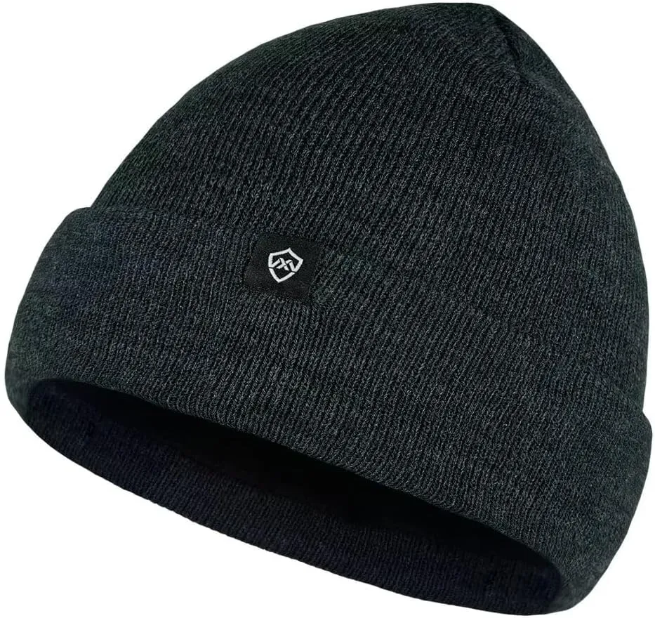 DexShell Waterproof Beanie for Men & Women, Windproof Thermal Winter Hat with Fleece Liner, Cuffed Knit Cap for Cold Weather