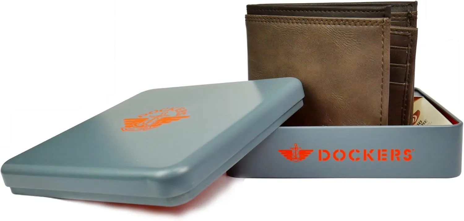 Dockers Men's Slim Bifold Wallet