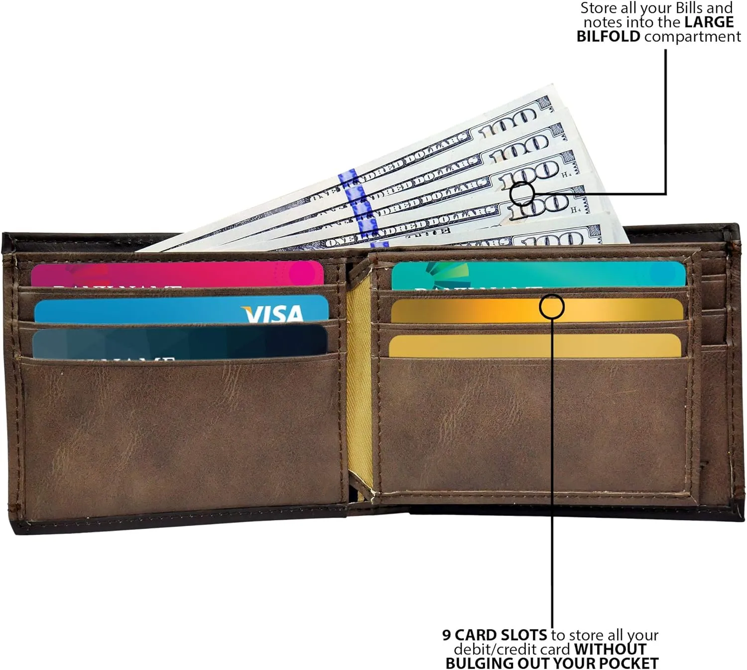 Dockers Men's Slim Bifold Wallet