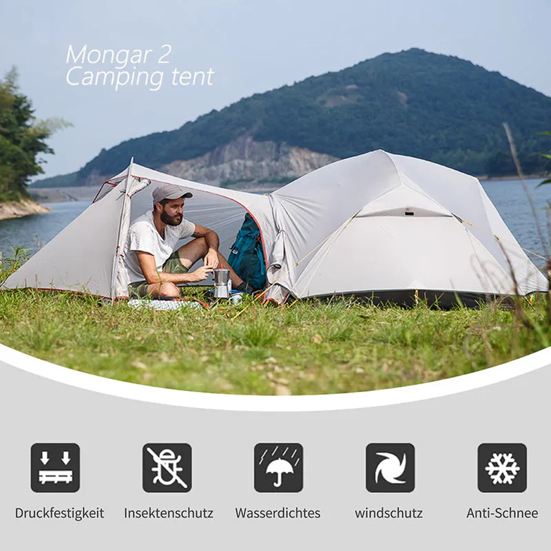 Double Layer Camping Tent Mongar 2 People