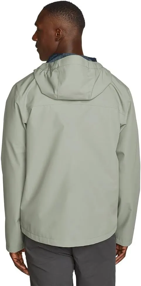Eddie Bauer Men's Packable Waterproof Rainfoil Storm Jacket