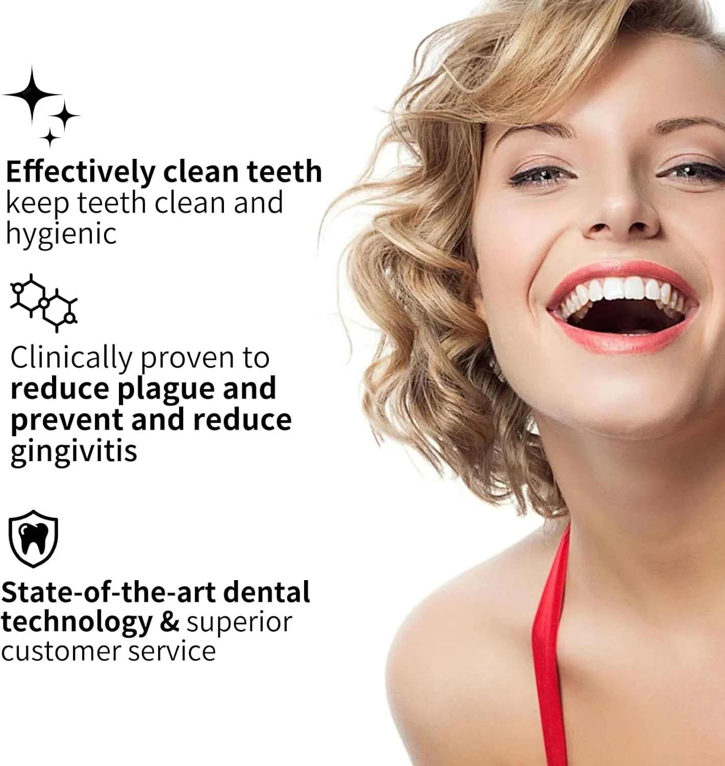 Electric Toothbrush Set, Equipped with 10 Brush Heads and Travel case, IPX8 Waterproof, 2-Minute Timer, 42000 high-Frequency Vibrations, 5 Modes, The First Choice for Gift Giving