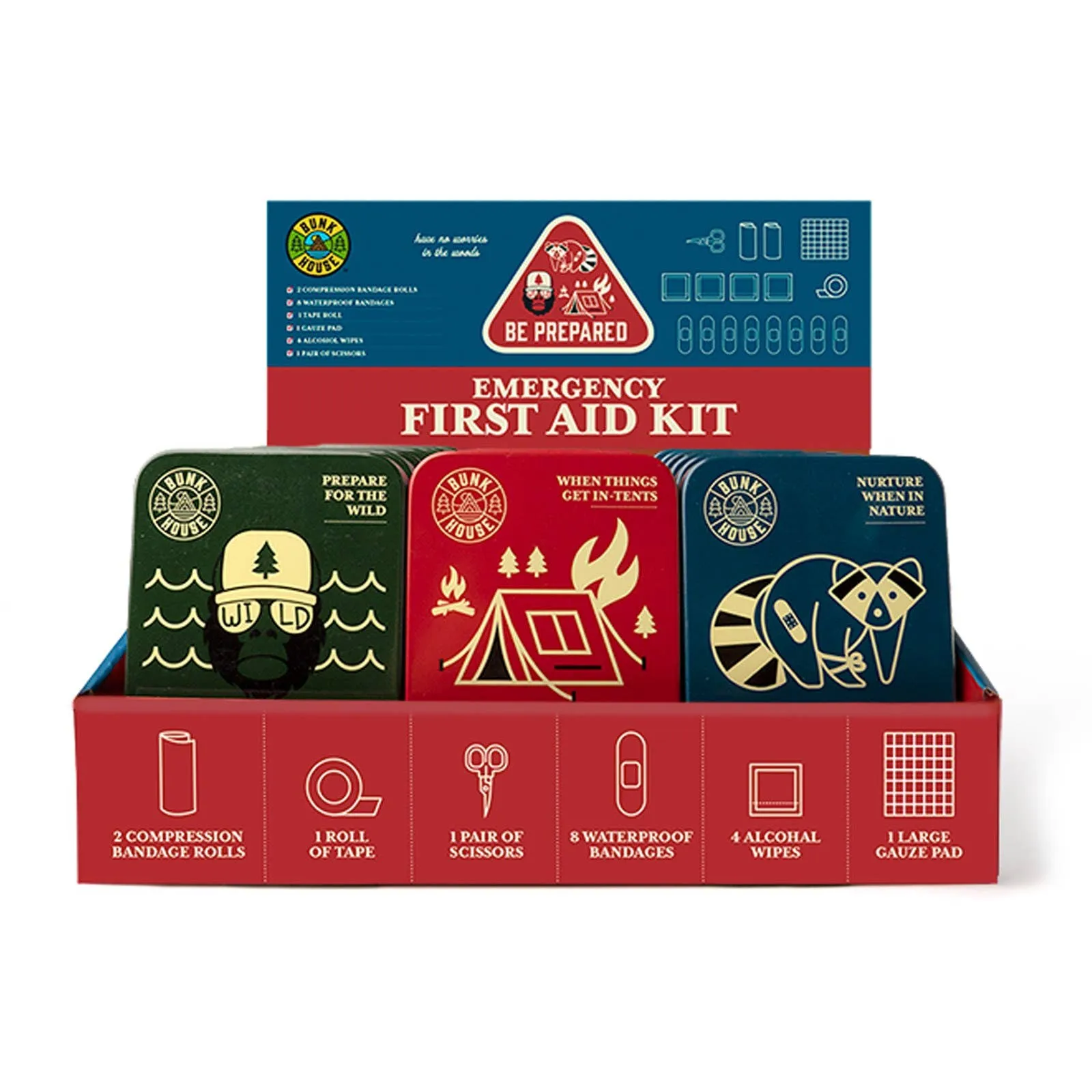 Emergency First Aid Tin