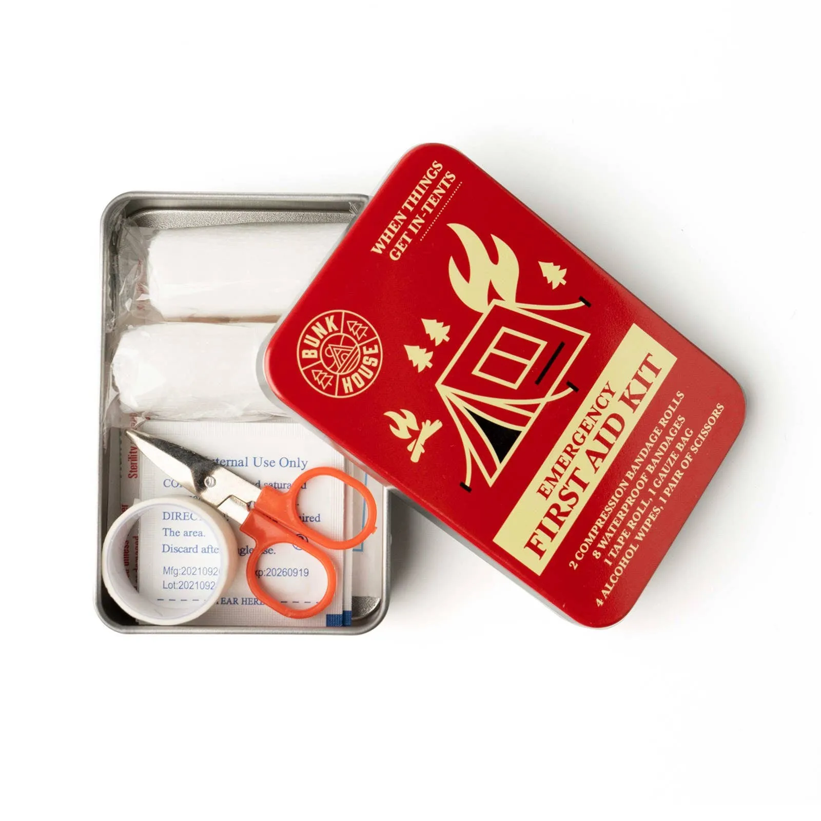 Emergency First Aid Tin