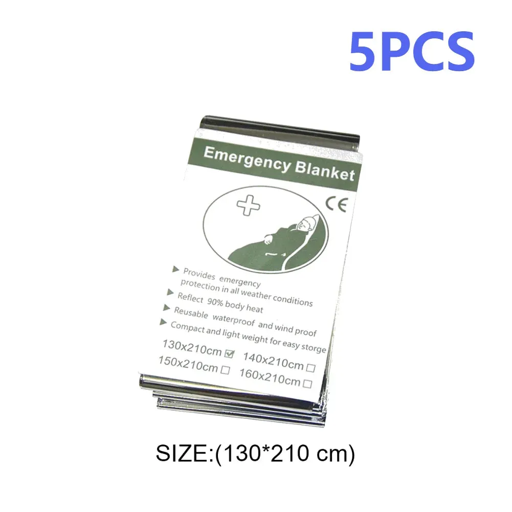 Emergency Survival Blanket First Aid Rescue Kit
