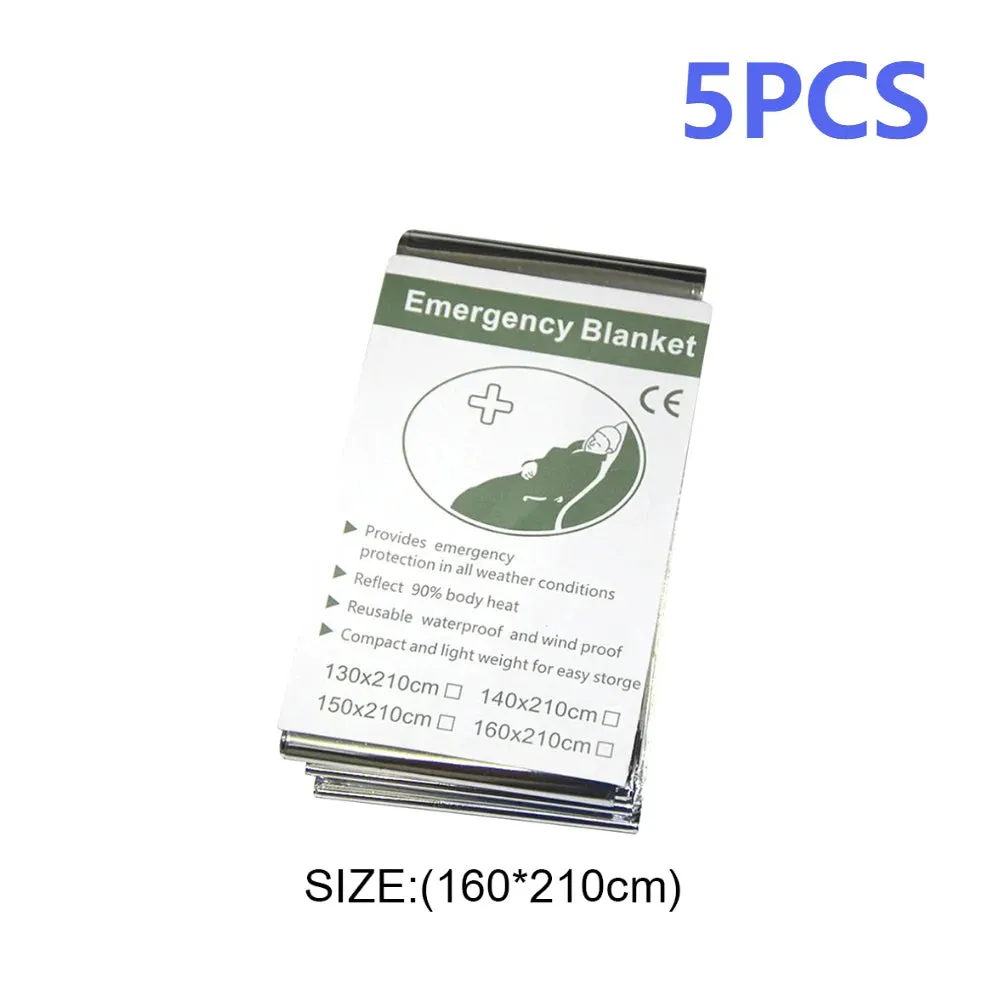 Emergency Survival Blanket First Aid Rescue Kit